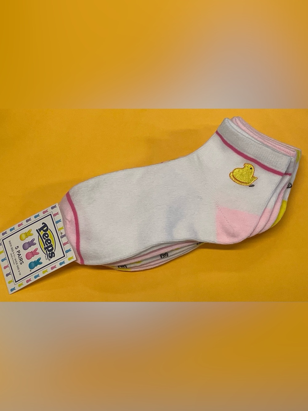 Peeps Women's Low-Cut Ankle Socks - 5 pairs